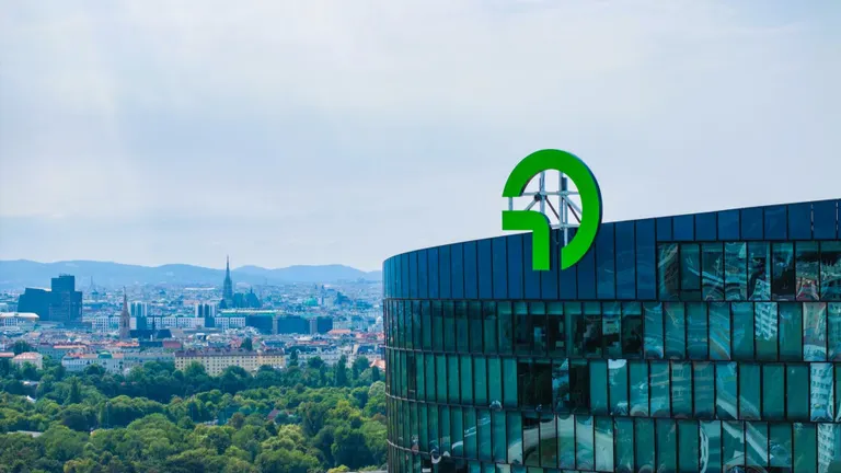 OMV Headoffice overlooking Vienna